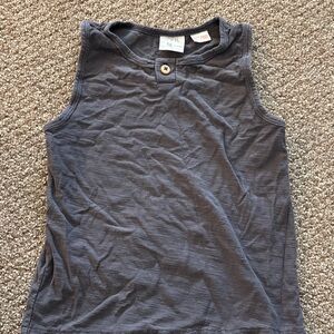 Zara Kids Charcoal Sleeveless Tank
